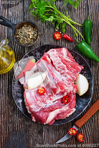 Image of raw meat