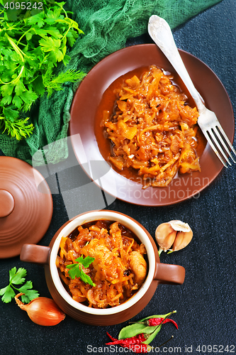 Image of stewed cabbage