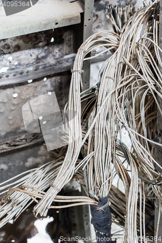 Image of Electronic system in an aircraft wreck in Iceland