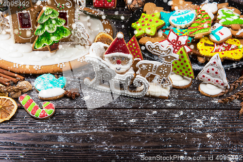 Image of Gingerbreads for new years and christmas