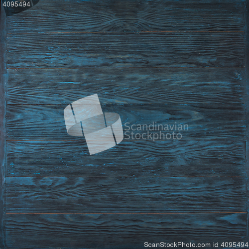 Image of blue wooden background