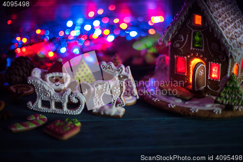 Image of Gingerbreads for new years and christmas