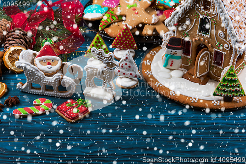 Image of Gingerbreads for new years and christmas