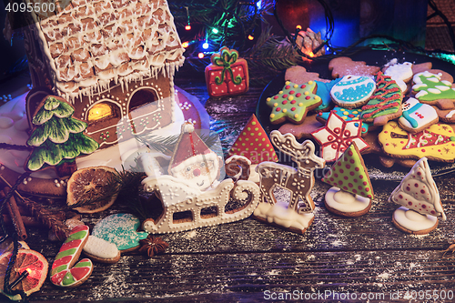 Image of Gingerbreads for new years and christmas