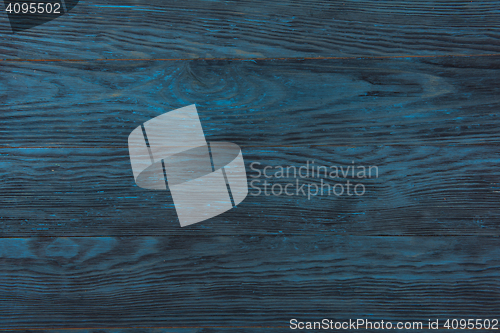 Image of blue wooden background