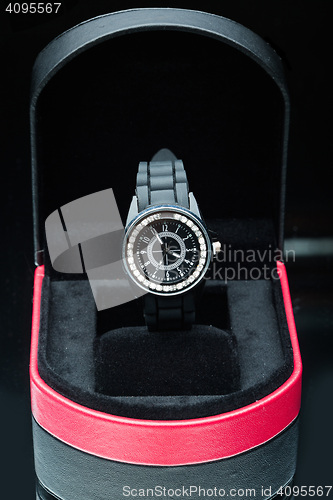 Image of ladies watch on the box 