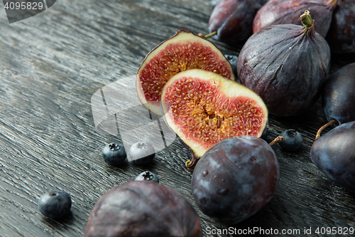 Image of healthy fruits and berries