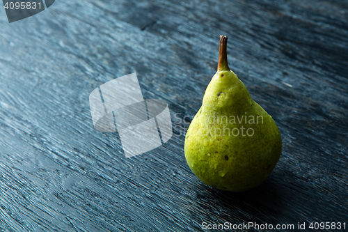 Image of one juicy and ripe pear