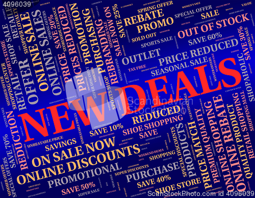 Image of New Deals Represents Latest Product And Agreement