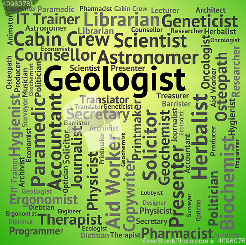 Image of Geologist Job Indicates Position Hire And Jobs