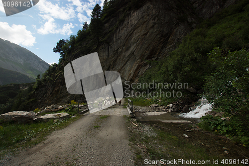 Image of Old tunnel at the Malta High Alp Street, Carinthia, Austria