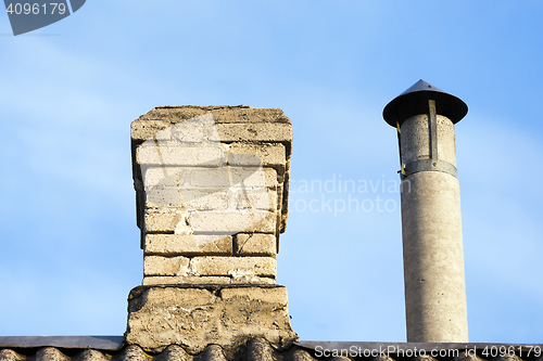 Image of brick furnace tube