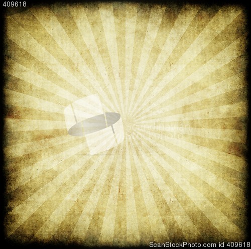 Image of grunge sun rays or beams