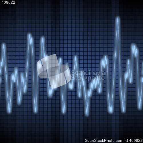 Image of audio or sound wave