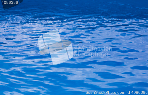 Image of Abstract blue water sea for background