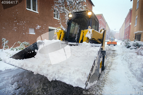 Image of Snow plow for road cleaning