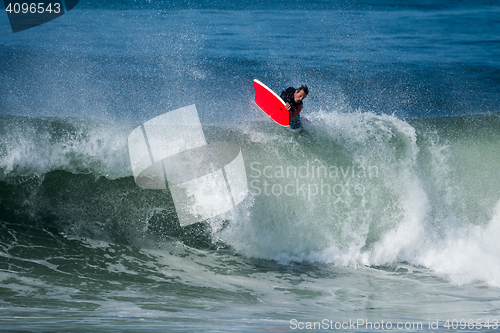 Image of Bodyboarder in action