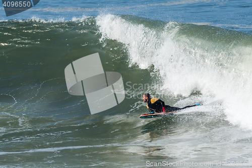Image of Bodyboarder in action