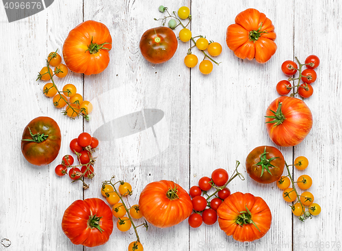 Image of Assortment of fresh tomatoes