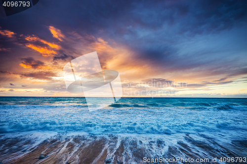 Image of Sunset at the beach