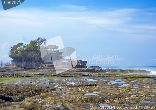 Image of The temple \"Tanah Lot\" on the island of Bali