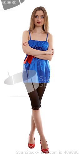 Image of full-length portrait of girl