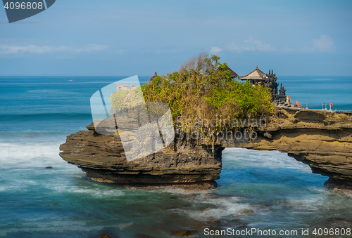 Image of The temple \"Tanah Lot\" on the island of Bali