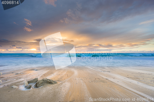 Image of Sunset at the beach