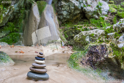 Image of Zenstones at the waterfalls