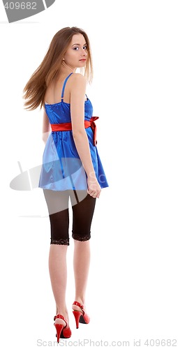 Image of full-length portrait of girl
