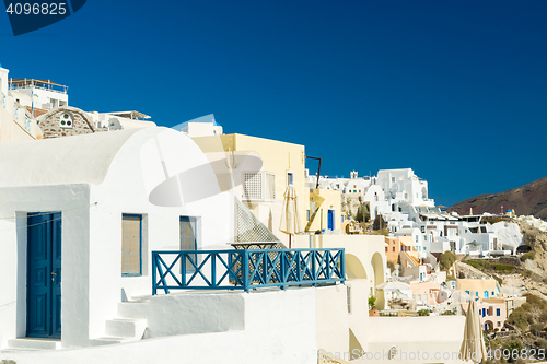 Image of Oia in Santorini island Greece