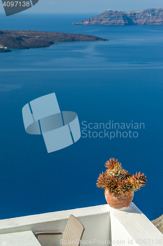 Image of Oia Santorini island Cyclades 