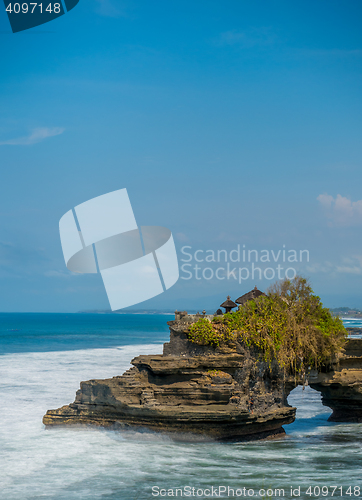 Image of The temple \"Tanah Lot\" on the island of Bali