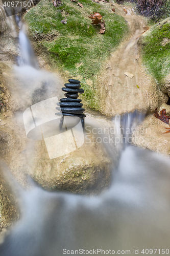 Image of Zenstones at the waterfalls