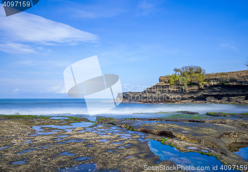 Image of The temple \"Tanah Lot\" on the island of Bali