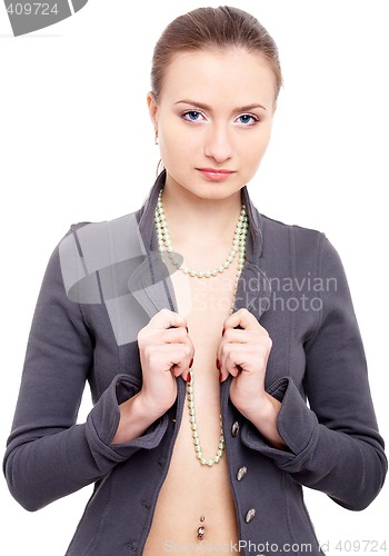 Image of portrait of pretty girl
