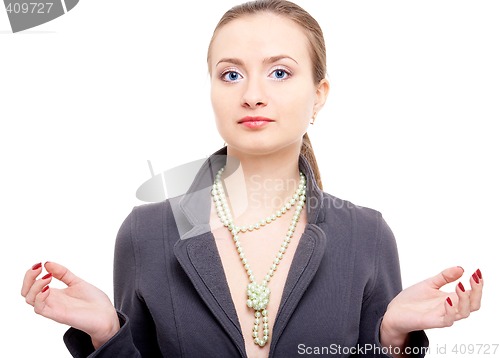Image of portrait of pretty girl