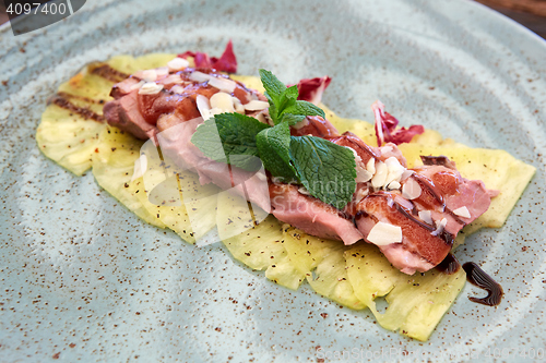 Image of Pork tenderloin with pineapple