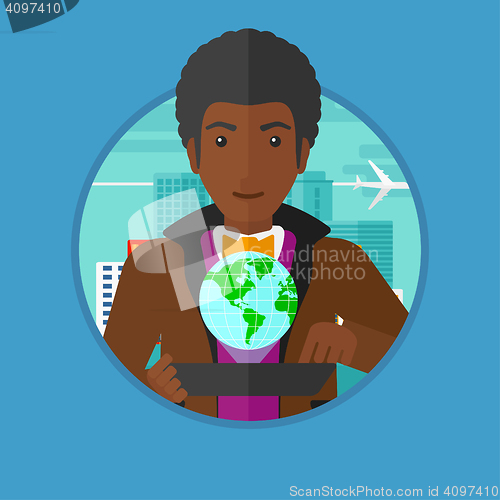 Image of International technology communication.