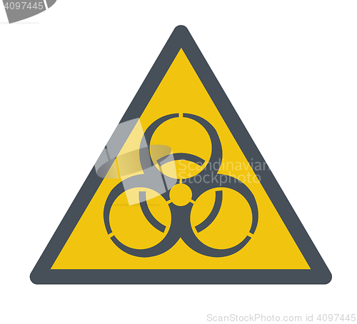 Image of Biohazard symbol.
