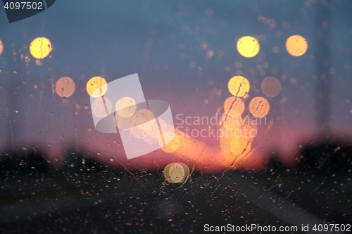 Image of Lights on the highway