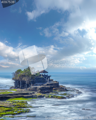 Image of The temple \"Tanah Lot\" on the island of Bali