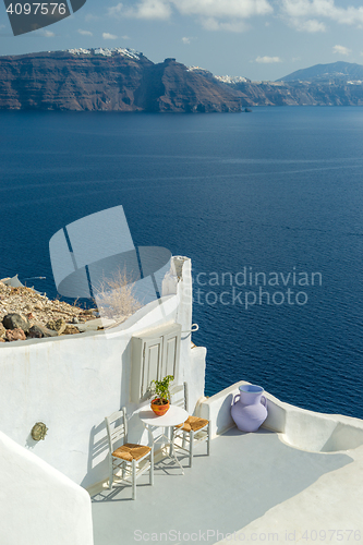 Image of Oia Santorini island Cyclades 