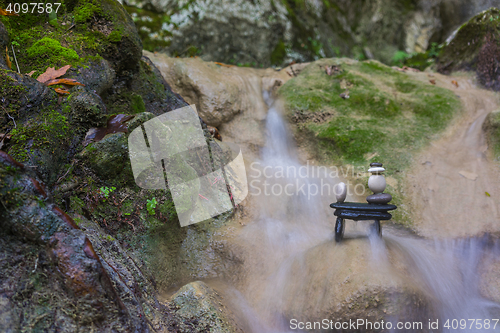 Image of Zenstones at the waterfalls