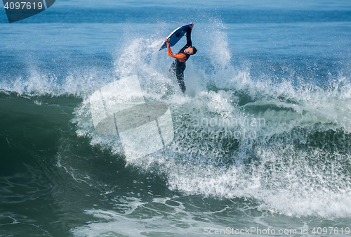 Image of Bodyboarder in action