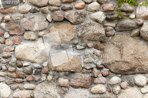 Image of part of a stone wall