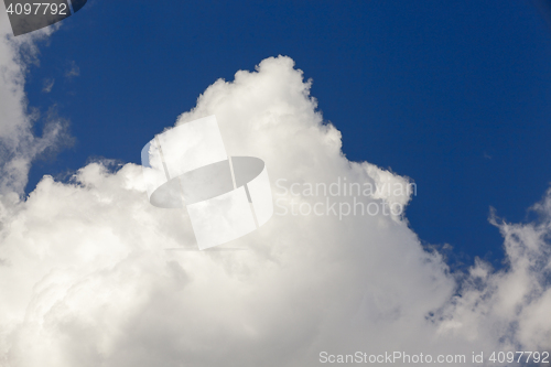 Image of clouds in the sky