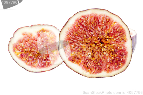 Image of figs, isolated on white