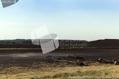 Image of extraction of peat