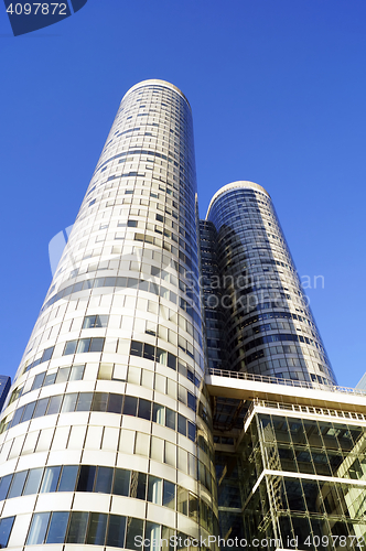 Image of Coeur Defense skyscraper in La Defense